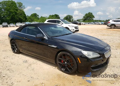 2012 BMW 650 I from USA, damaged, VIN WBALZ3C56CDL70455